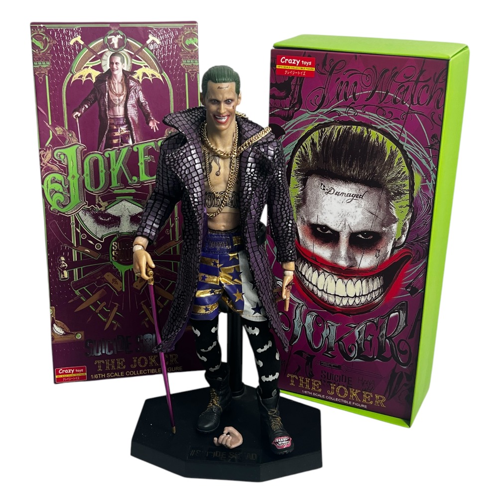 The Joker Gets a Suicide Squad Hot Toys Action Figure The Joker Gets a Suicide Squad Hot Toys Action Figure